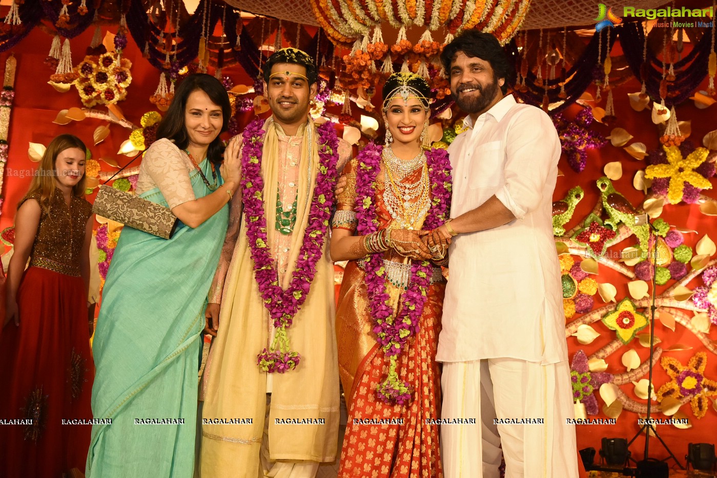 Grand Wedding Ceremony of Pranav-Swathi at N Convention, Hyderabad