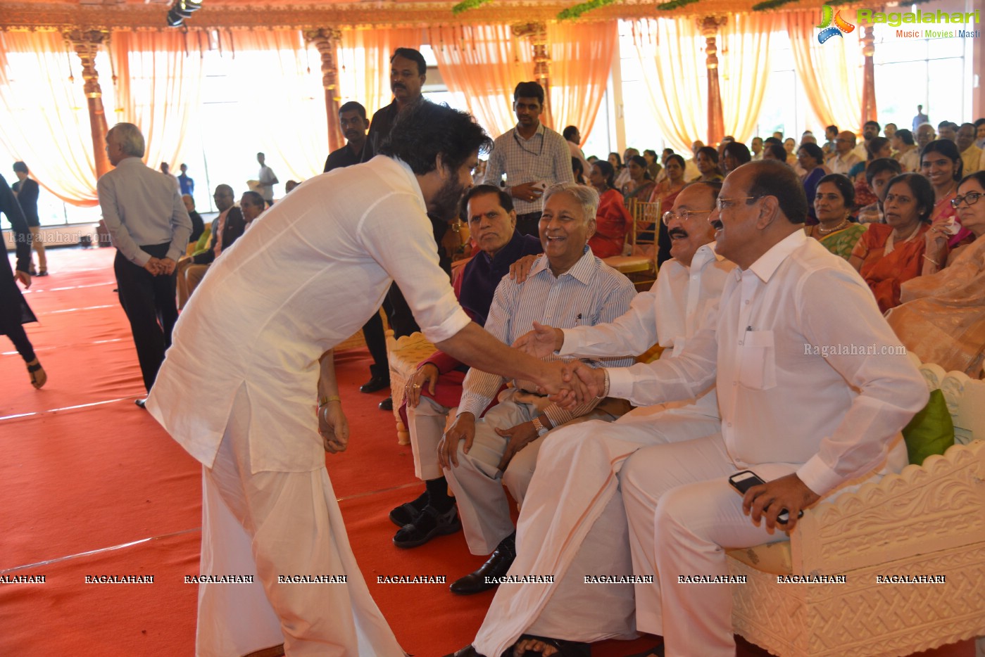 Grand Wedding Ceremony of Pranav-Swathi at N Convention, Hyderabad