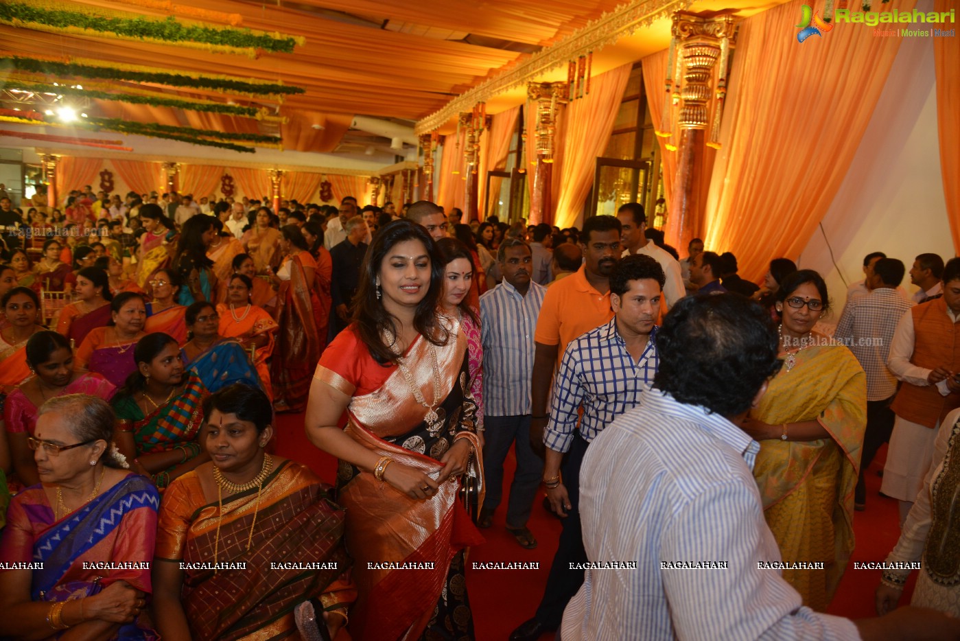 Grand Wedding Ceremony of Pranav-Swathi at N Convention, Hyderabad