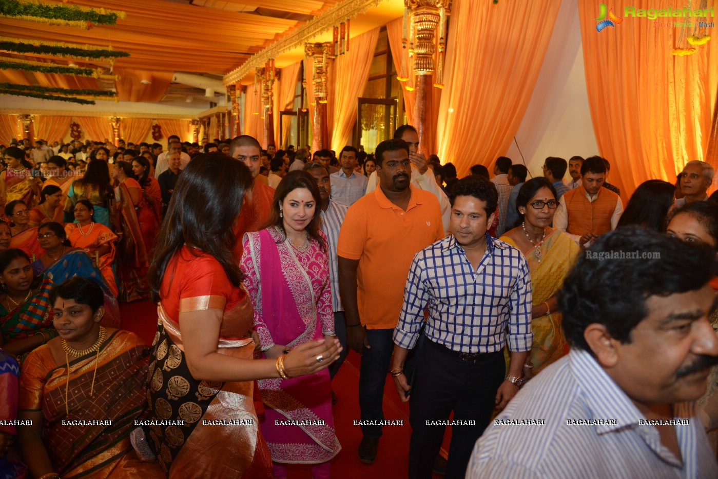 Grand Wedding Ceremony of Pranav-Swathi at N Convention, Hyderabad