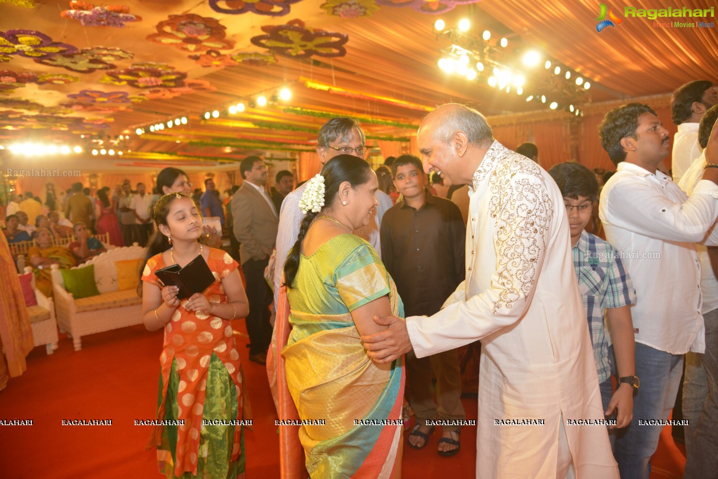 Grand Wedding Ceremony of Pranav-Swathi at N Convention, Hyderabad