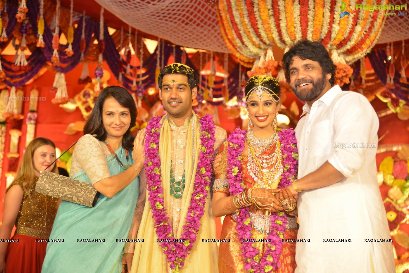 Grand Wedding Ceremony of Pranav-Swathi at N Convention, Hyderabad