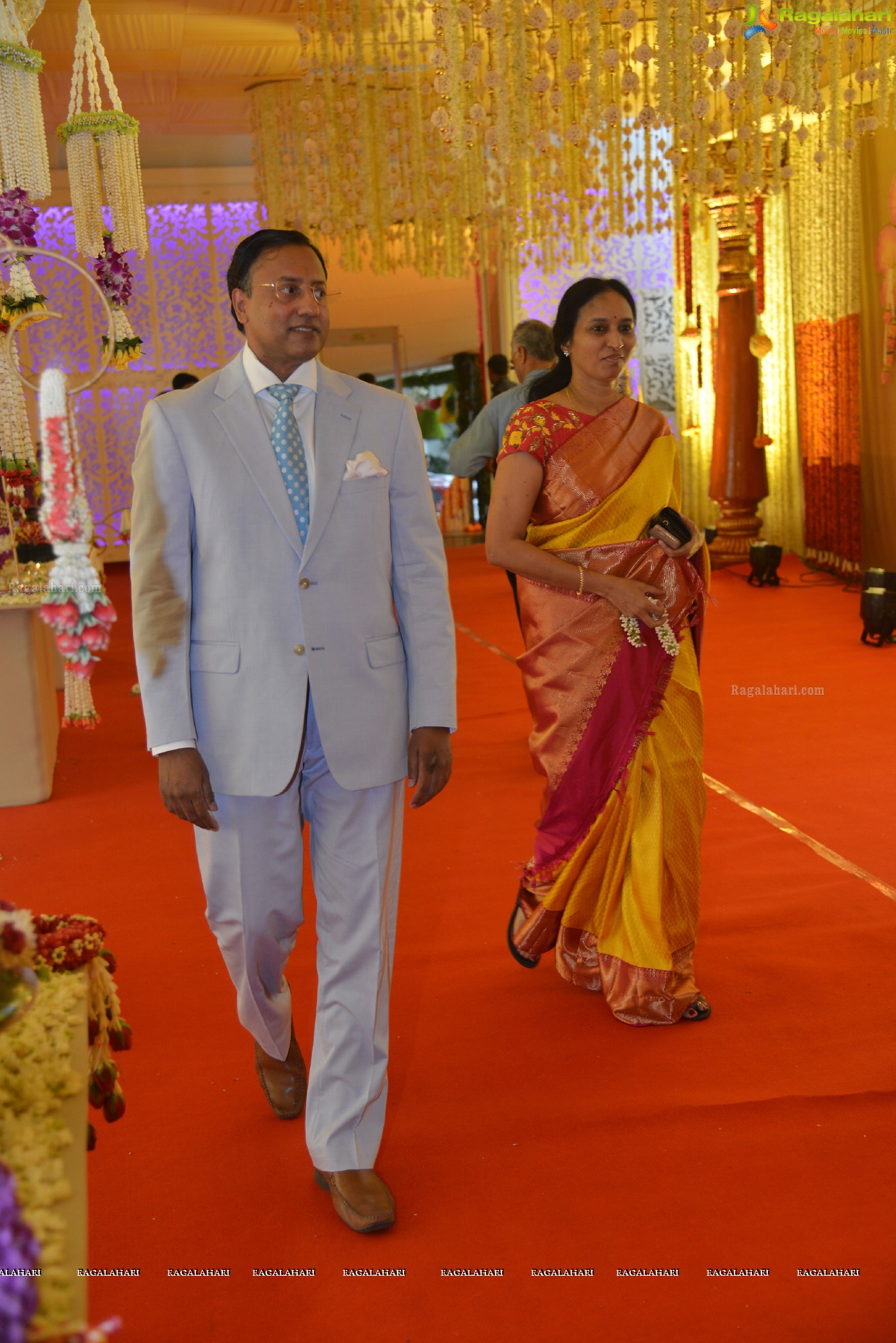 Grand Wedding Ceremony of Pranav-Swathi at N Convention, Hyderabad