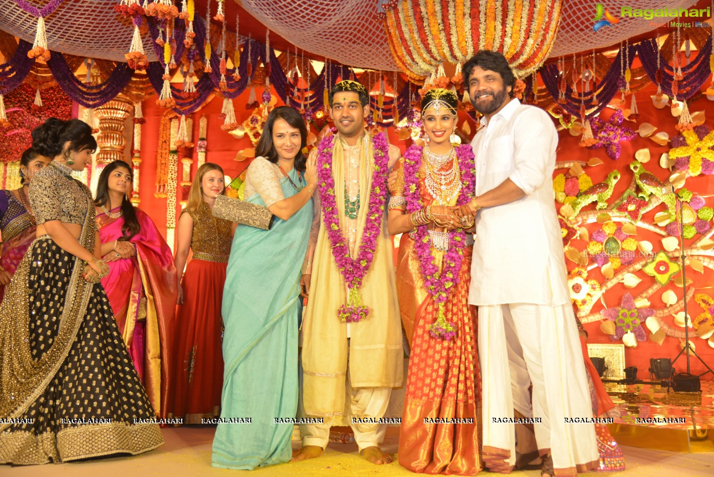 Grand Wedding Ceremony of Pranav-Swathi at N Convention, Hyderabad