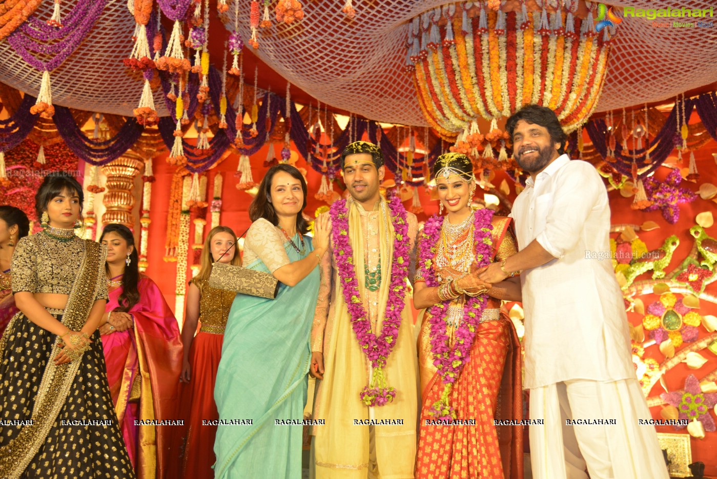 Grand Wedding Ceremony of Pranav-Swathi at N Convention, Hyderabad