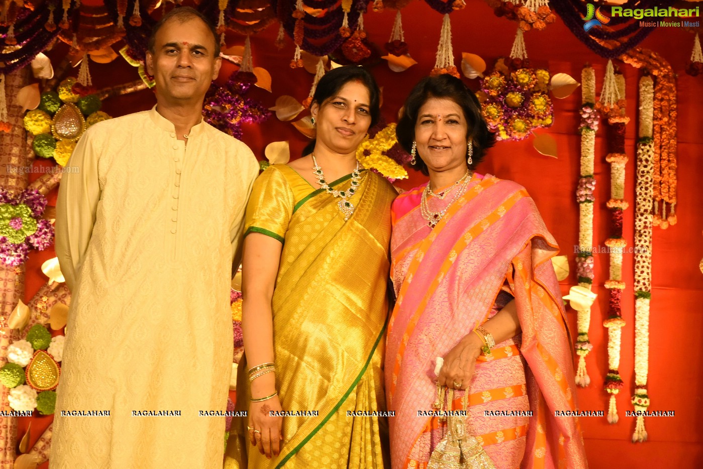 Grand Wedding Ceremony of Pranav-Swathi at N Convention, Hyderabad