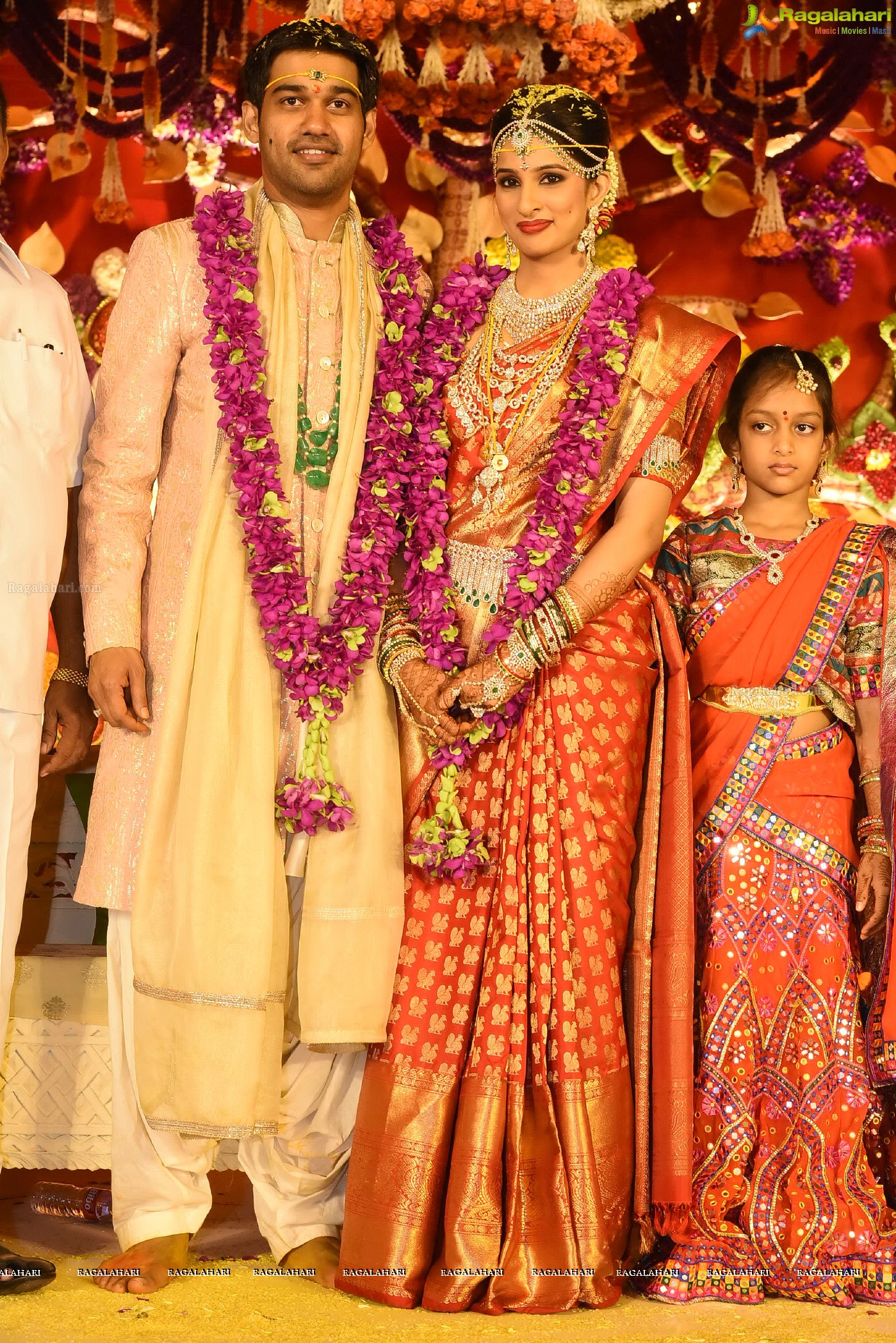 Grand Wedding Ceremony of Pranav-Swathi at N Convention, Hyderabad