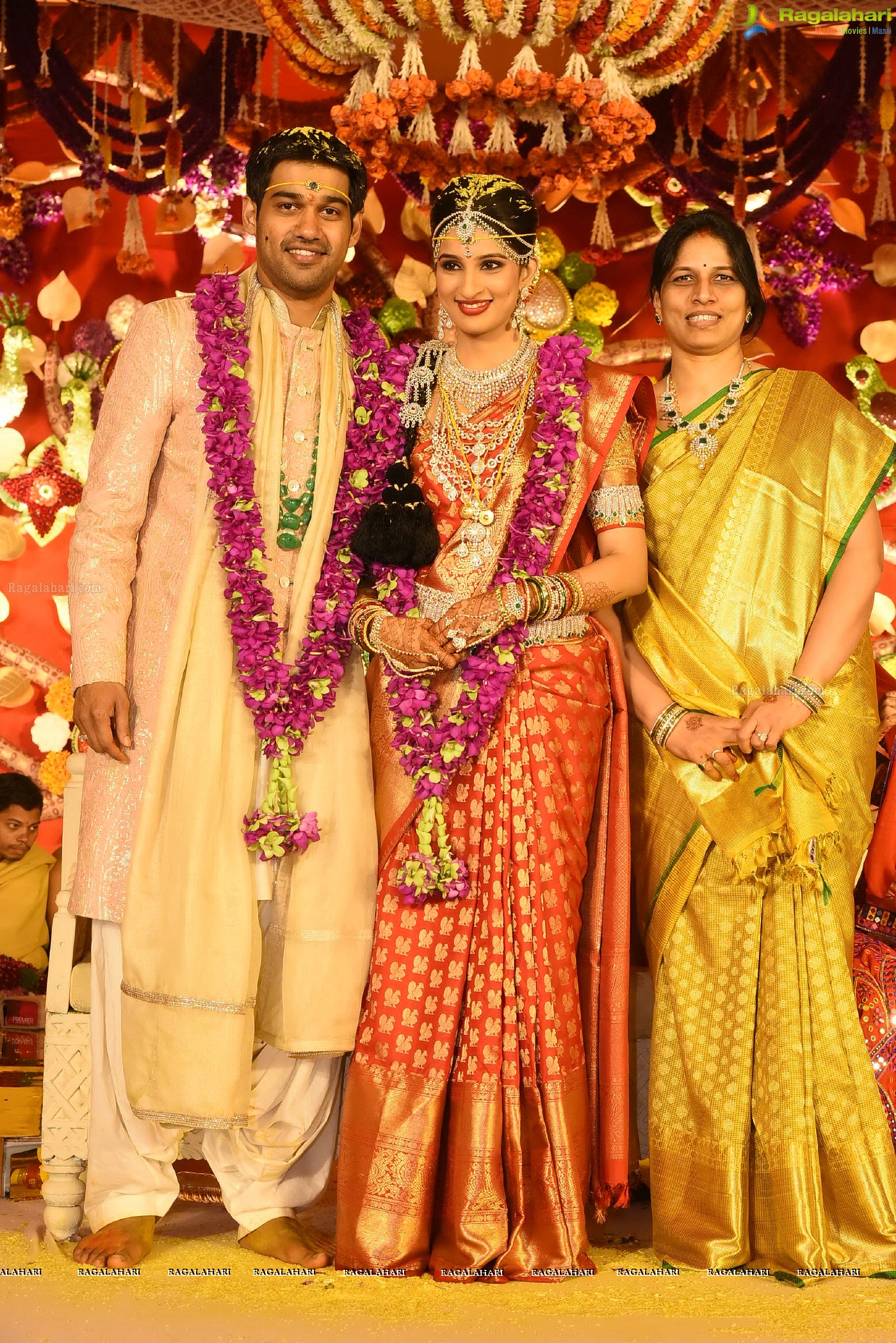 Grand Wedding Ceremony of Pranav-Swathi at N Convention, Hyderabad