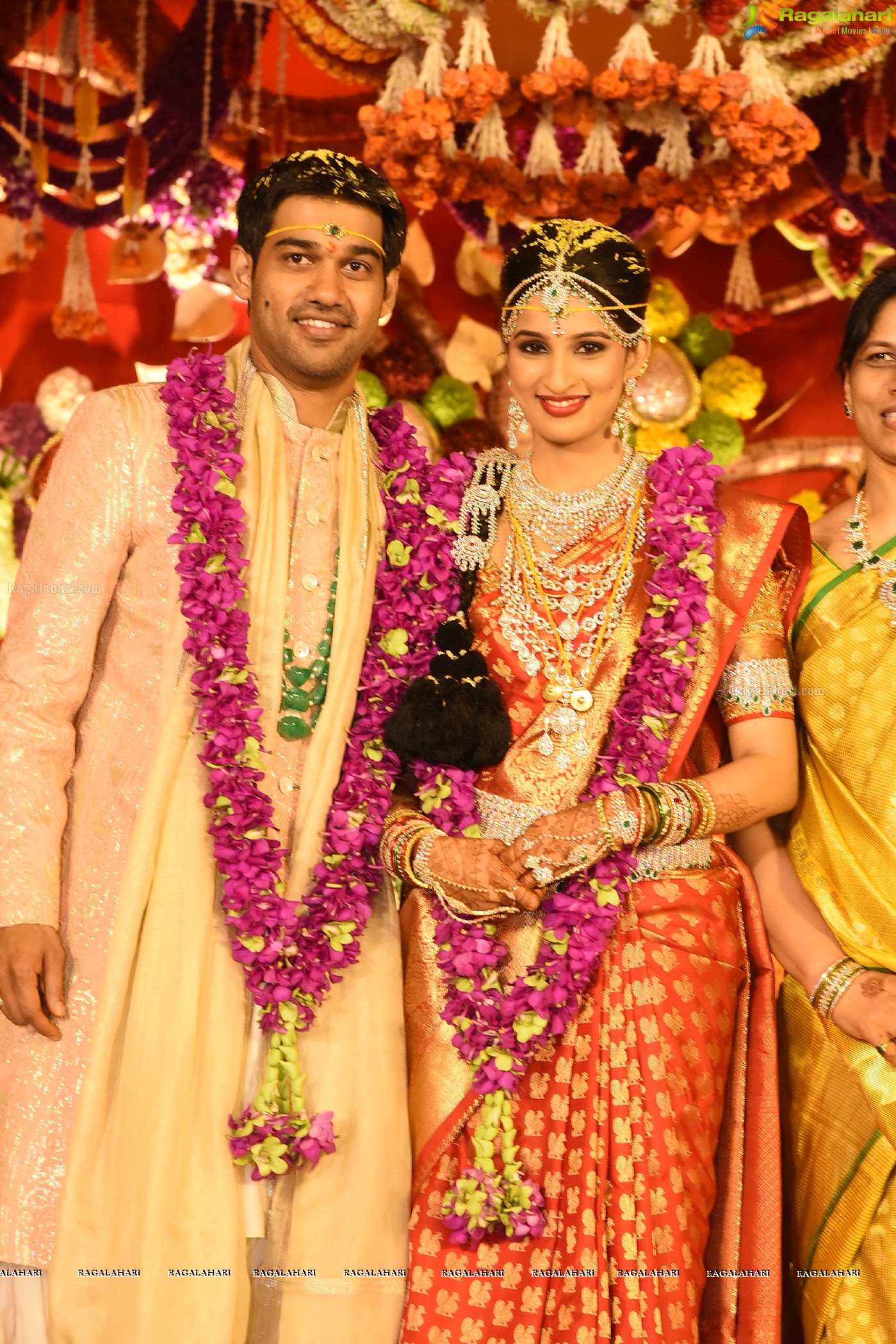 Grand Wedding Ceremony of Pranav-Swathi at N Convention, Hyderabad