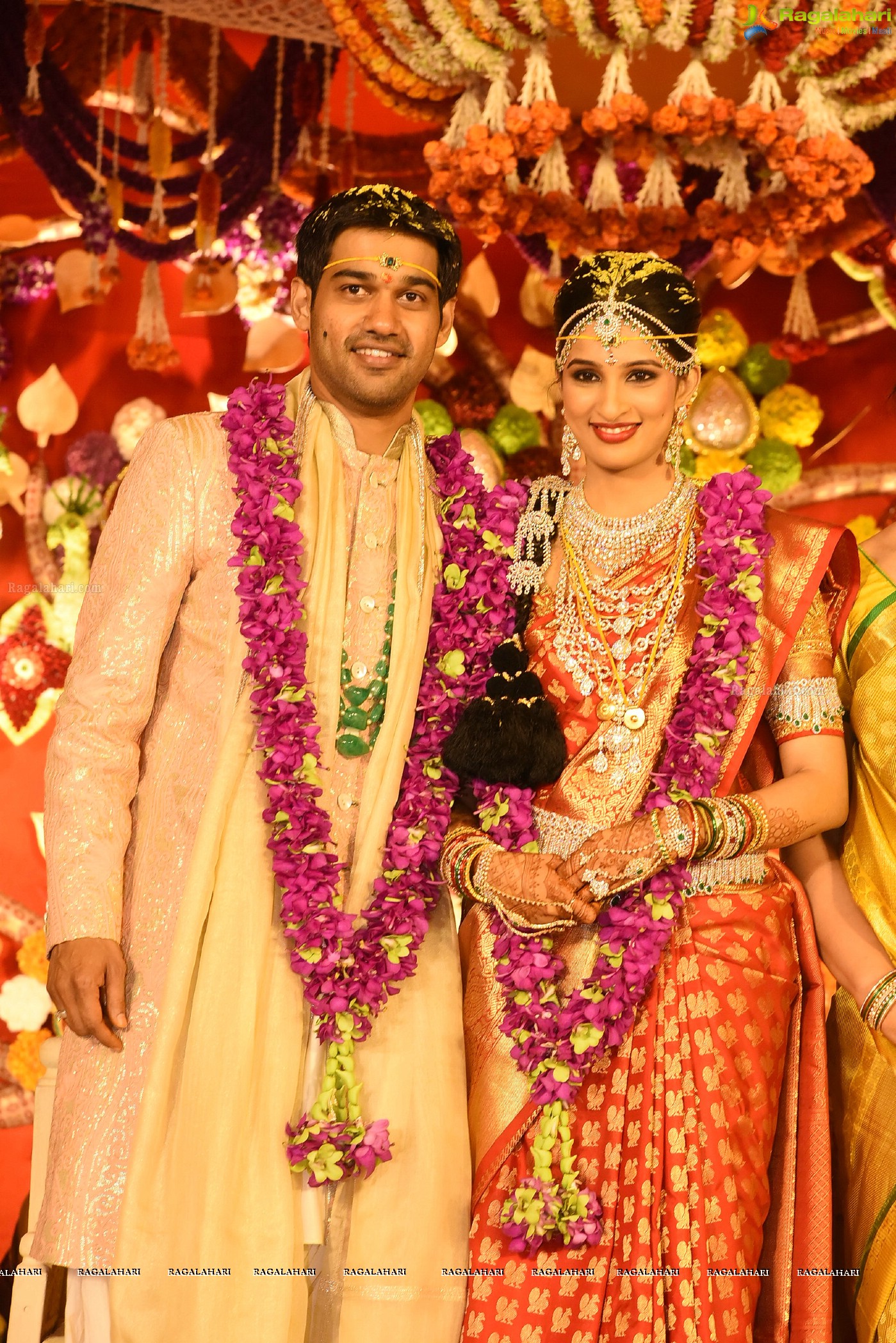 Grand Wedding Ceremony of Pranav-Swathi at N Convention, Hyderabad