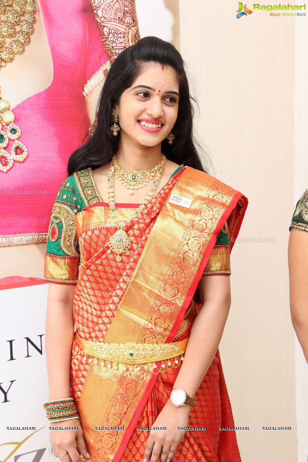 Lasya launches TBZ's Devan Collection - The New Range of Temple Jewellery at TBZ Showroom, Hyderabad