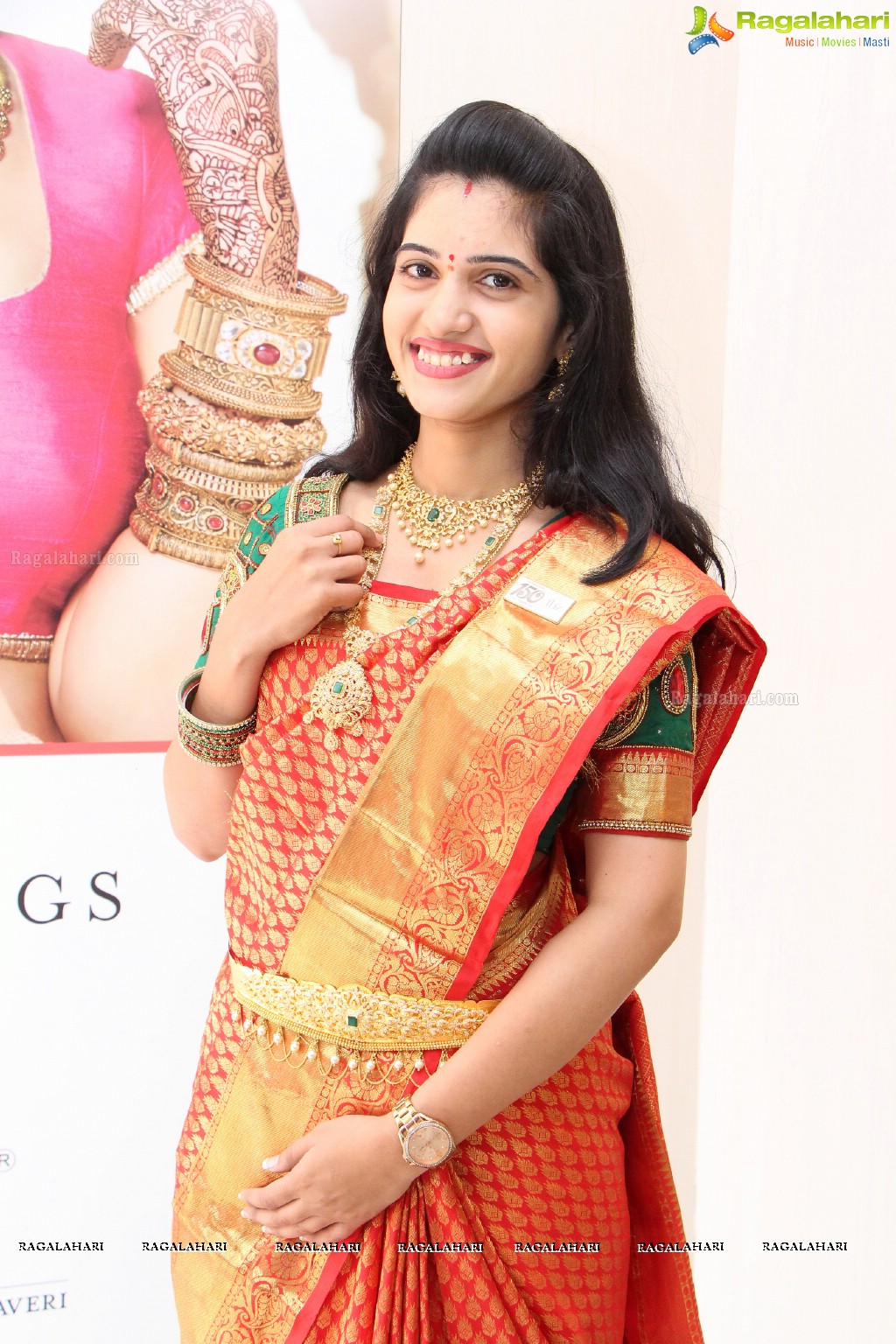 Lasya launches TBZ's Devan Collection - The New Range of Temple Jewellery at TBZ Showroom, Hyderabad