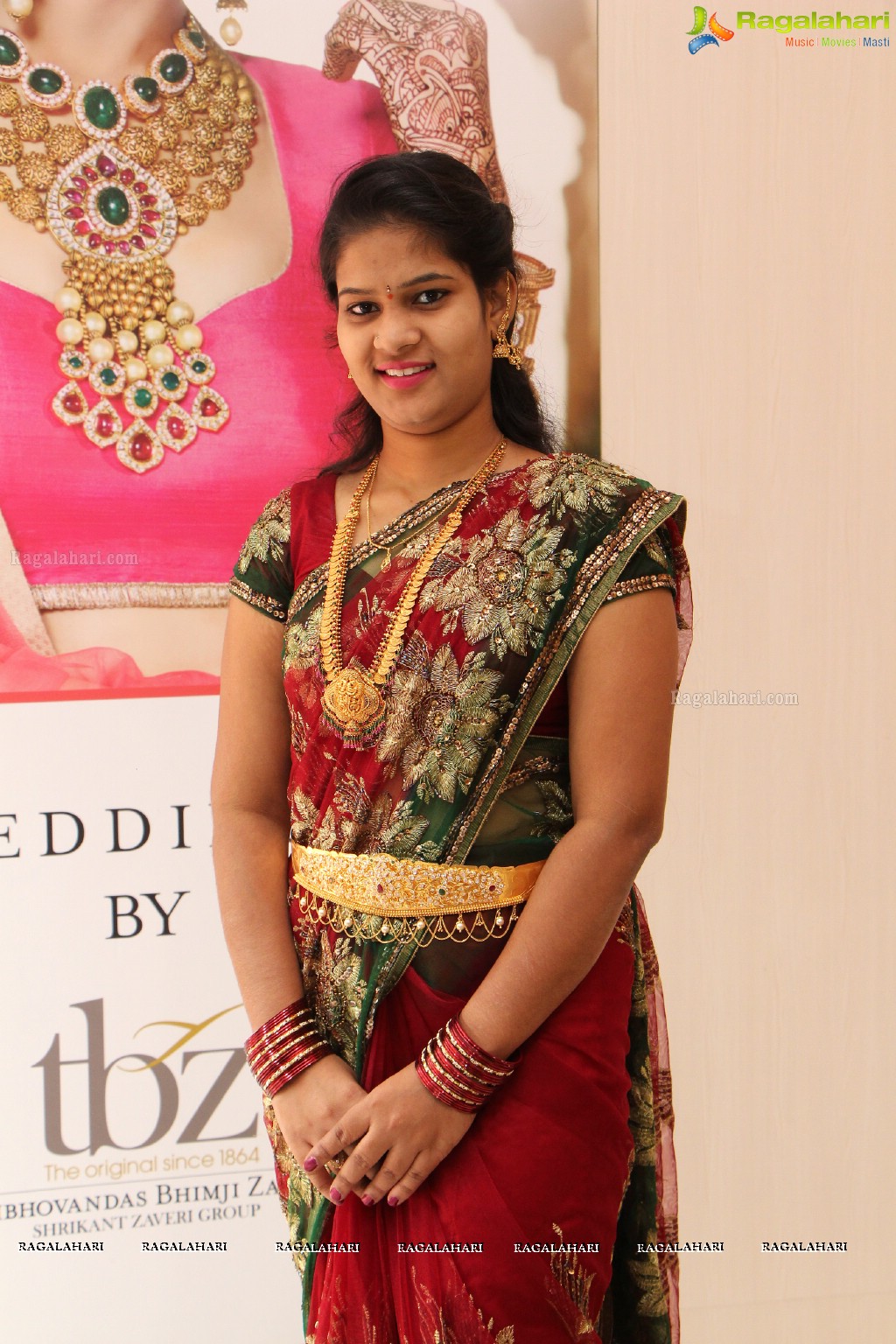 Lasya launches TBZ's Devan Collection - The New Range of Temple Jewellery at TBZ Showroom, Hyderabad