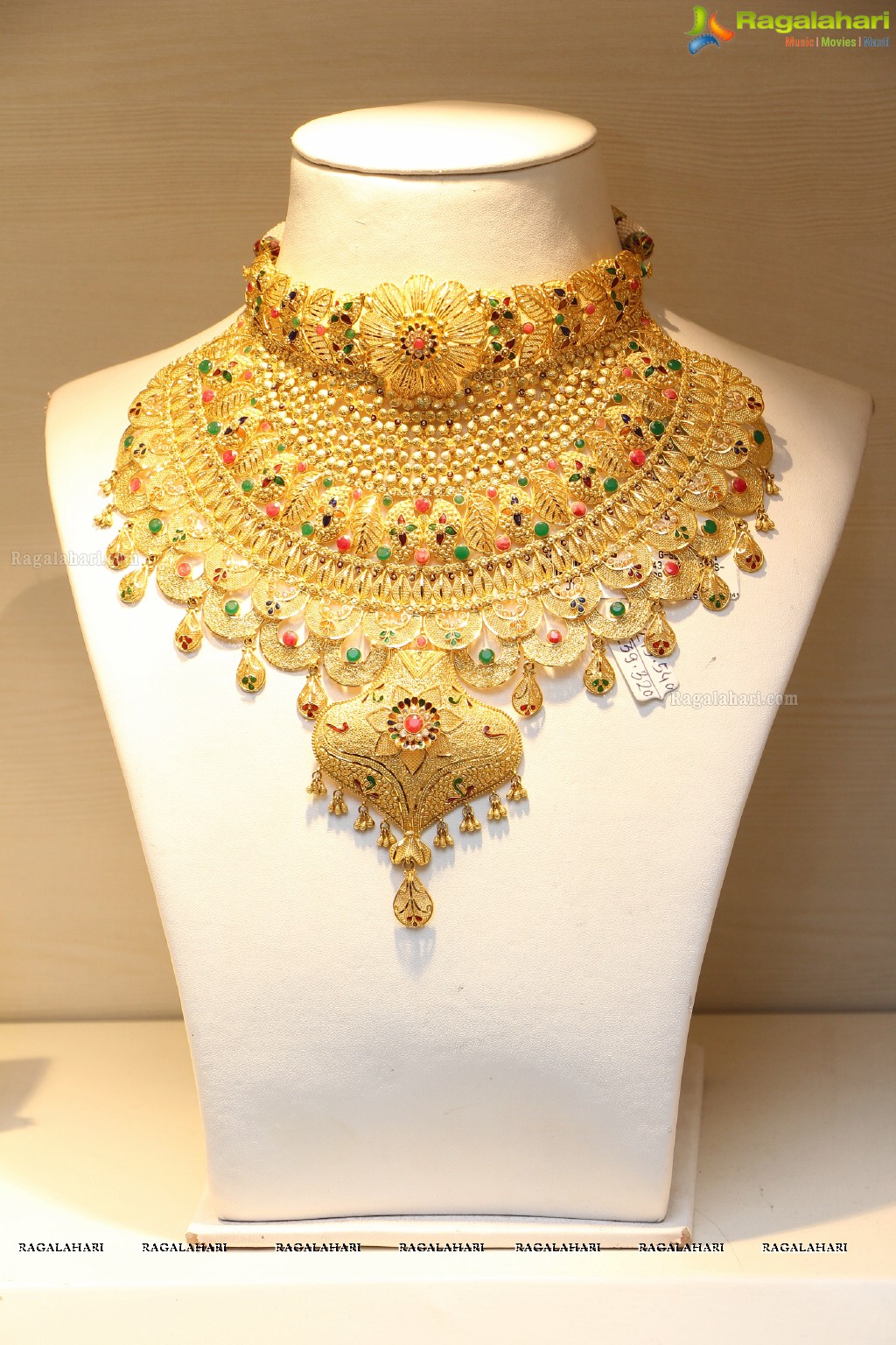 Lasya launches TBZ's Devan Collection - The New Range of Temple Jewellery at TBZ Showroom, Hyderabad