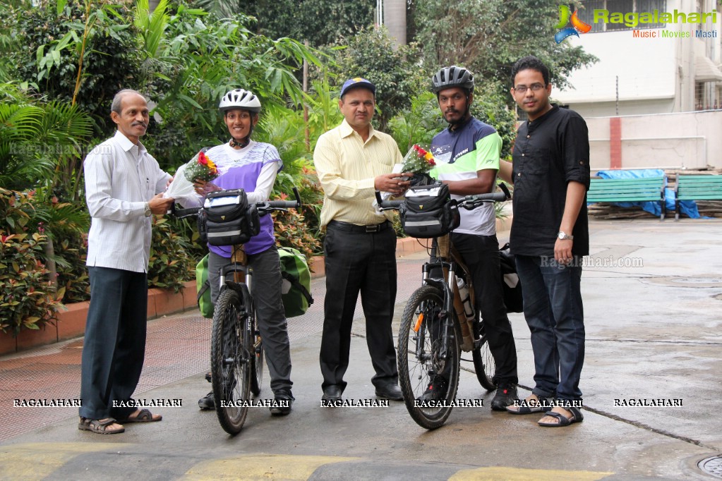 Unique Cycling Expedition to create Awareness for the Girl Child’s Education