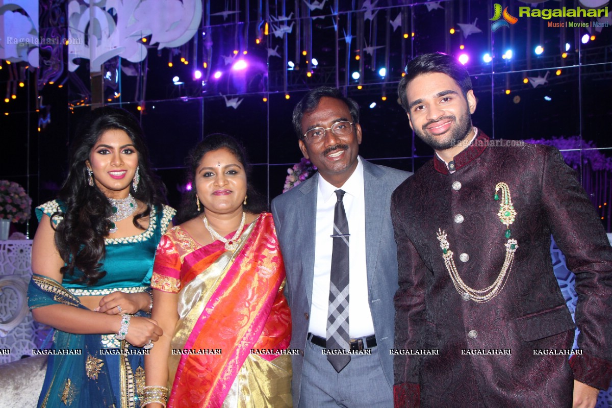 Engagement Ceremony of Vivekanand and Rachna at HICC Novotel, Hyderabad