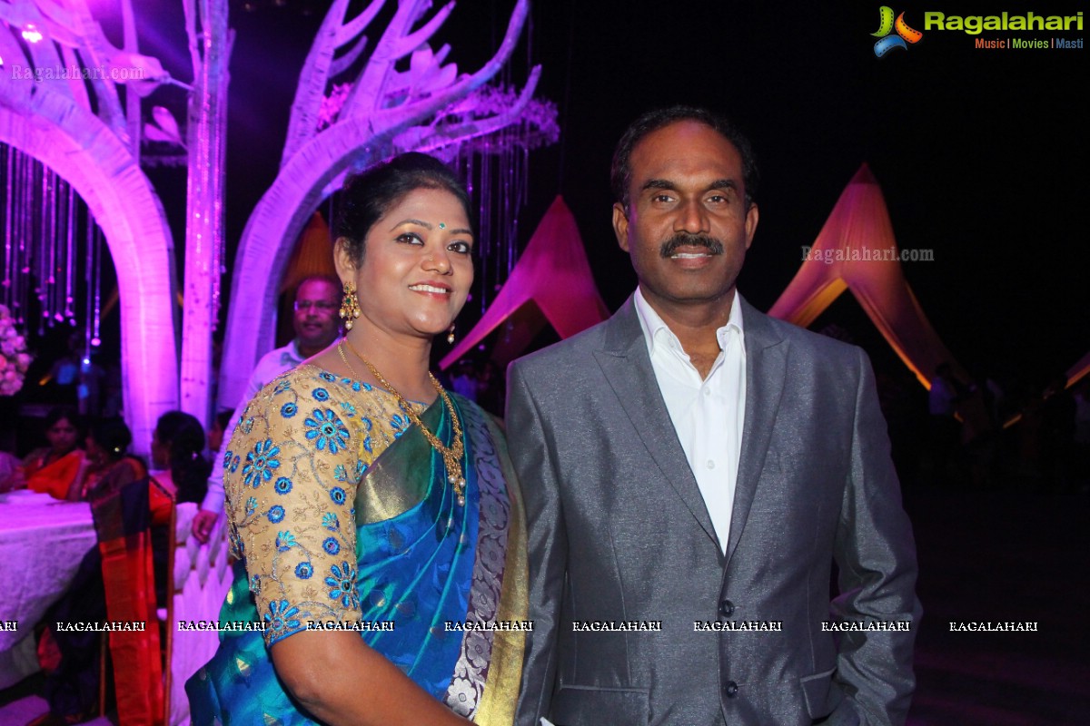 Engagement Ceremony of Vivekanand and Rachna at HICC Novotel, Hyderabad