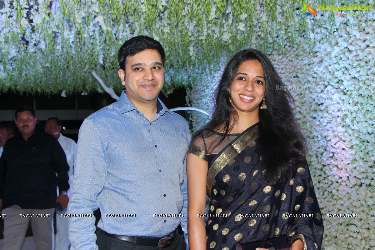 Engagement Ceremony of Vivekanand and Rachna at HICC Novotel, Hyderabad