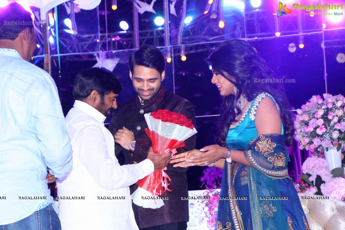 Engagement Ceremony of Vivekanand and Rachna at HICC Novotel, Hyderabad
