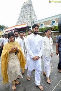 Lie team visits Tirumala