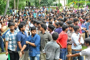 Nene Raju Nene Mantri Team At KL University