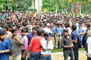 Nene Raju Nene Mantri Team At KL University