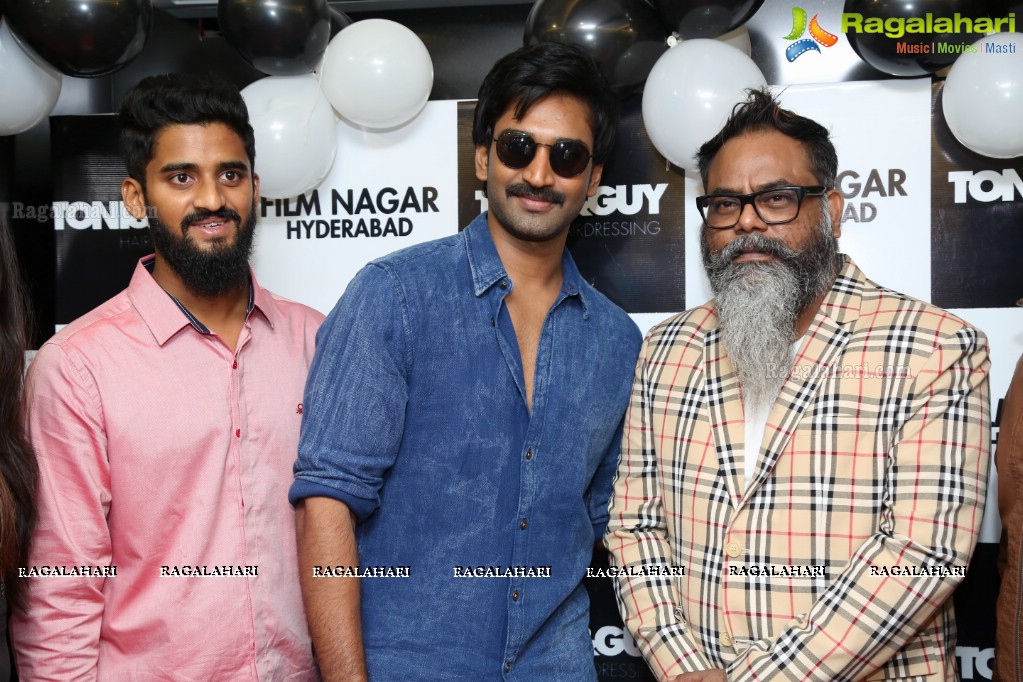 Aadhi Pinisetty launches Toni and Guy at Film Nagar, Hyderabad