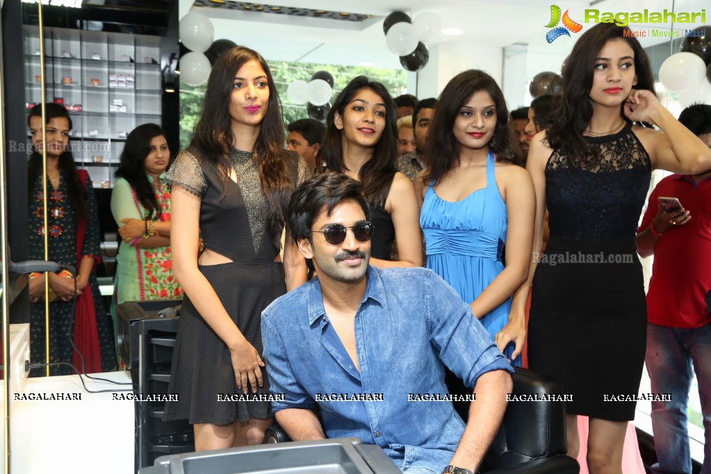 Aadhi Pinisetty launches Toni and Guy at Film Nagar, Hyderabad