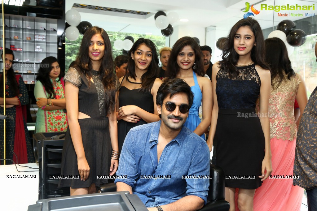 Aadhi Pinisetty launches Toni and Guy at Film Nagar, Hyderabad