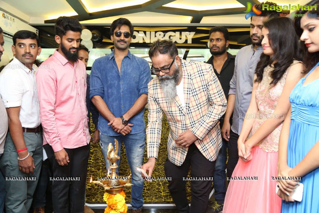 Aadhi Pinisetty launches Toni and Guy at Film Nagar, Hyderabad