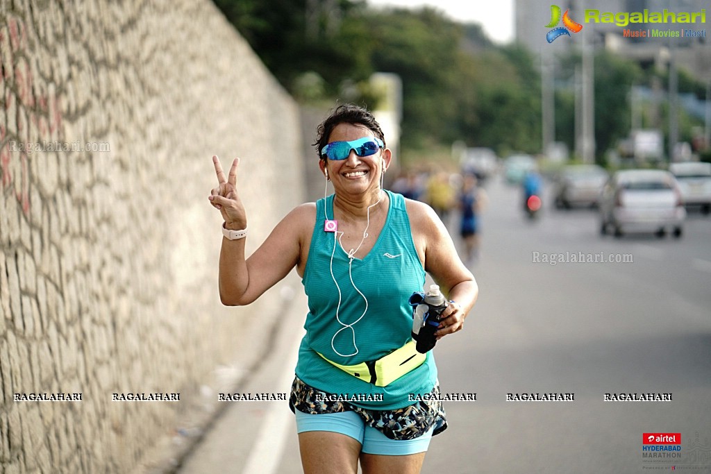 Airtel Hyderabad  Marathon 2017 Trail Run by The Hyderabad Runners Society