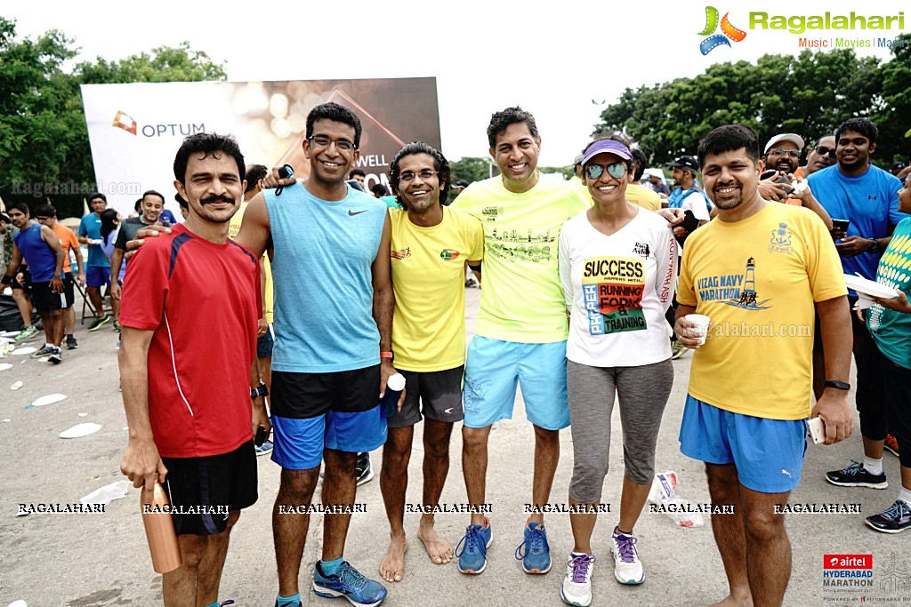 Airtel Hyderabad  Marathon 2017 Trail Run by The Hyderabad Runners Society