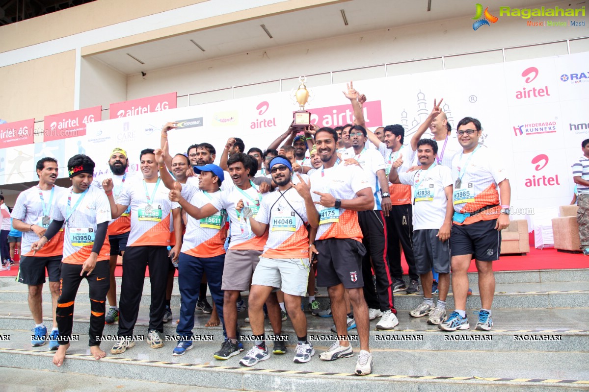 Airtel Hyderabad Marathon 2017 - Full & Half Marathon