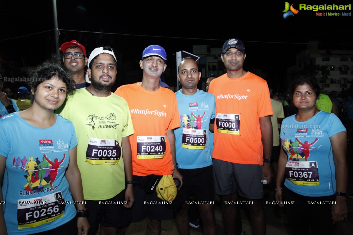 Airtel Hyderabad Marathon 2017 - Full & Half Marathon