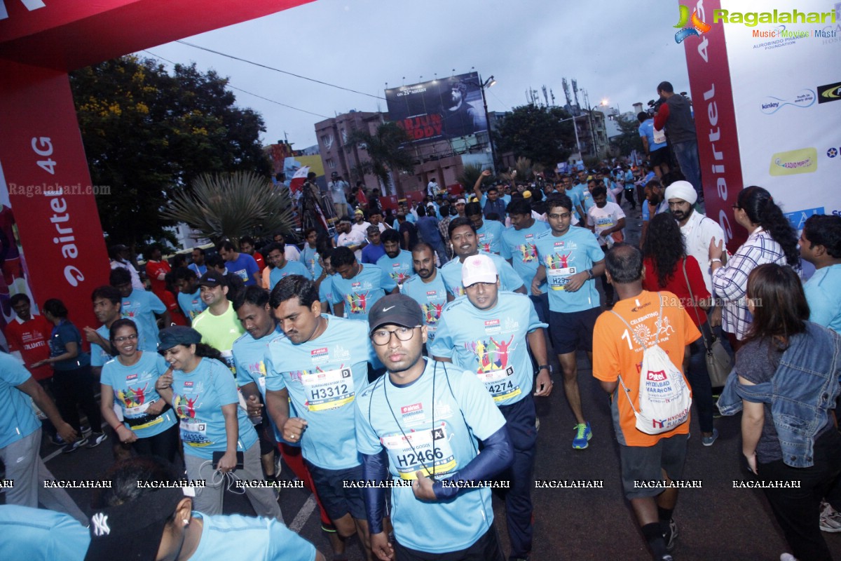 Airtel Hyderabad Marathon 2017 - Full & Half Marathon