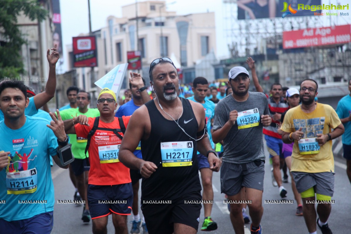 Airtel Hyderabad Marathon 2017 - Full & Half Marathon