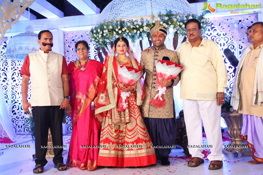 Grand Wedding of Ajay and Richa at Taj Krishna