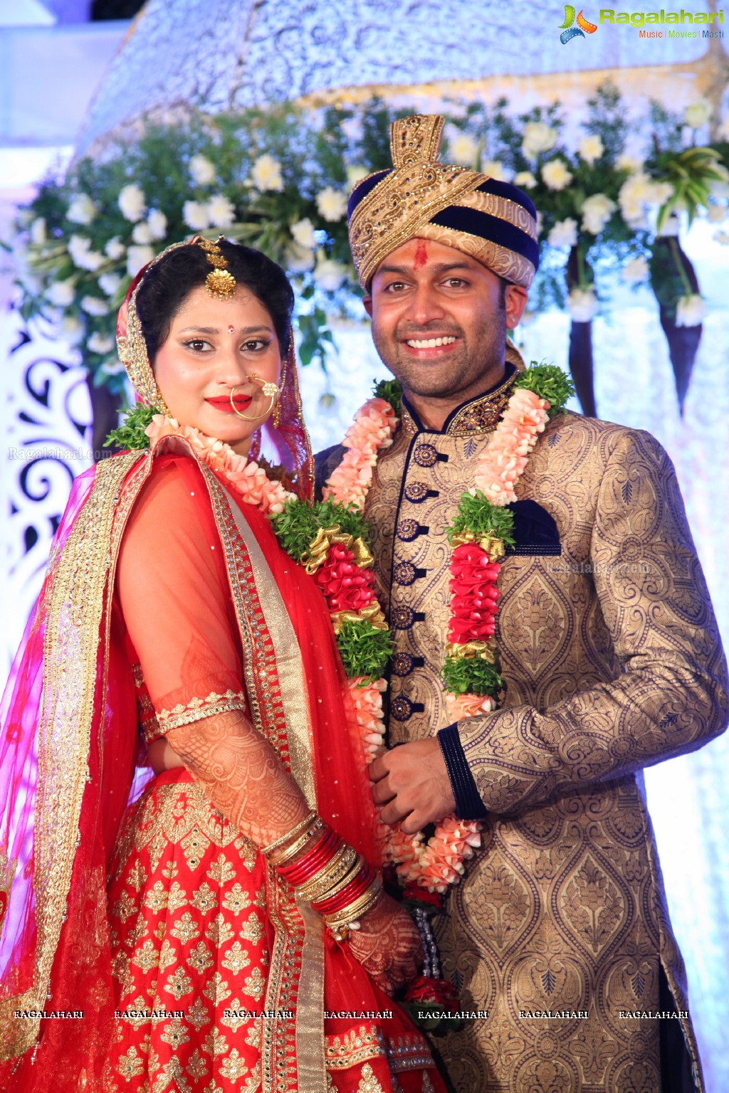 Grand Wedding of Ajay and Richa at Taj Krishna