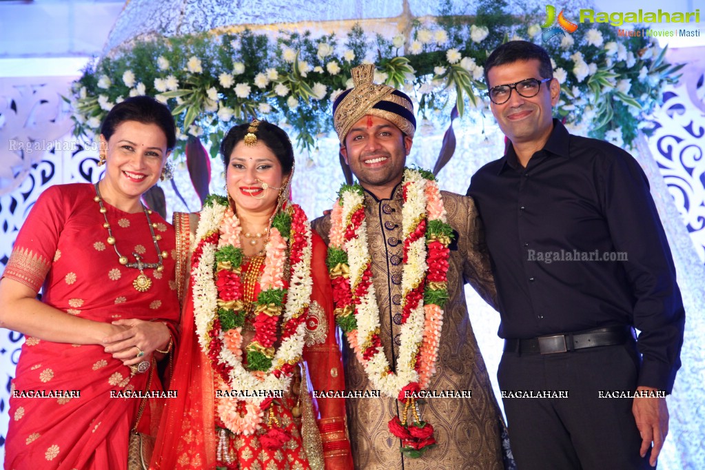 Grand Wedding of Ajay and Richa at Taj Krishna