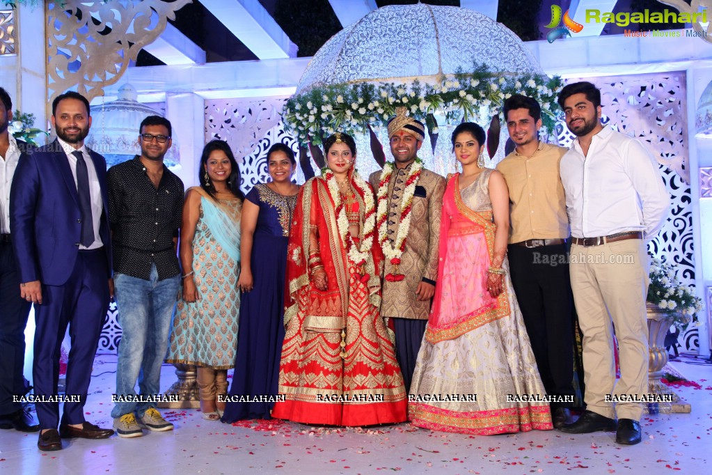 Grand Wedding of Ajay and Richa at Taj Krishna