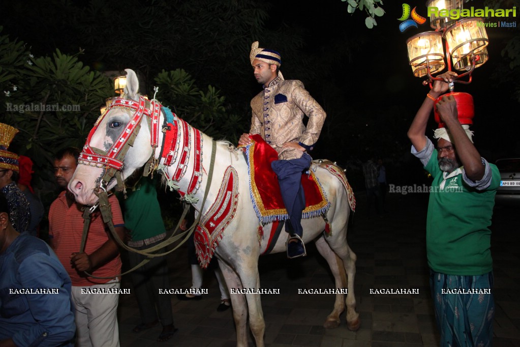 Grand Wedding of Ajay and Richa at Taj Krishna