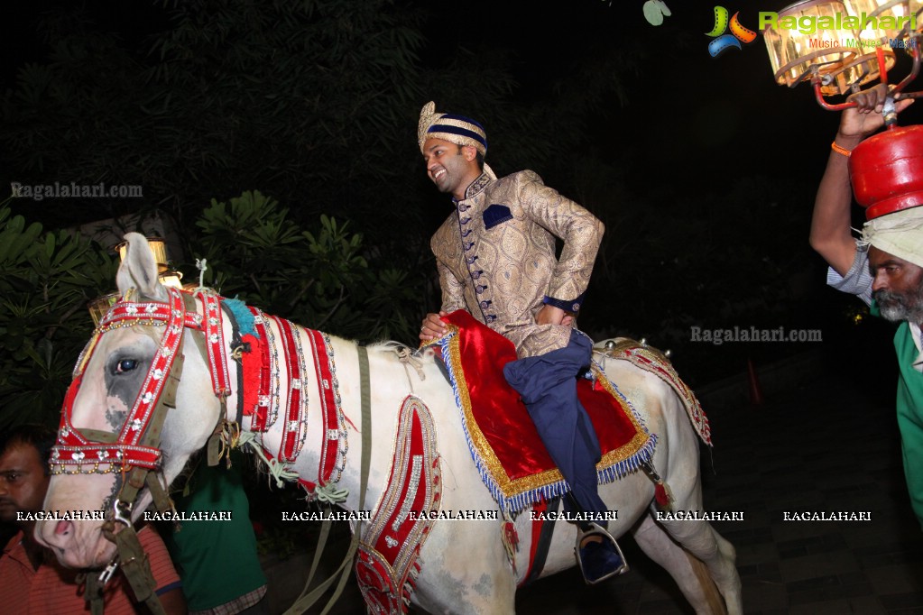 Grand Wedding of Ajay and Richa at Taj Krishna