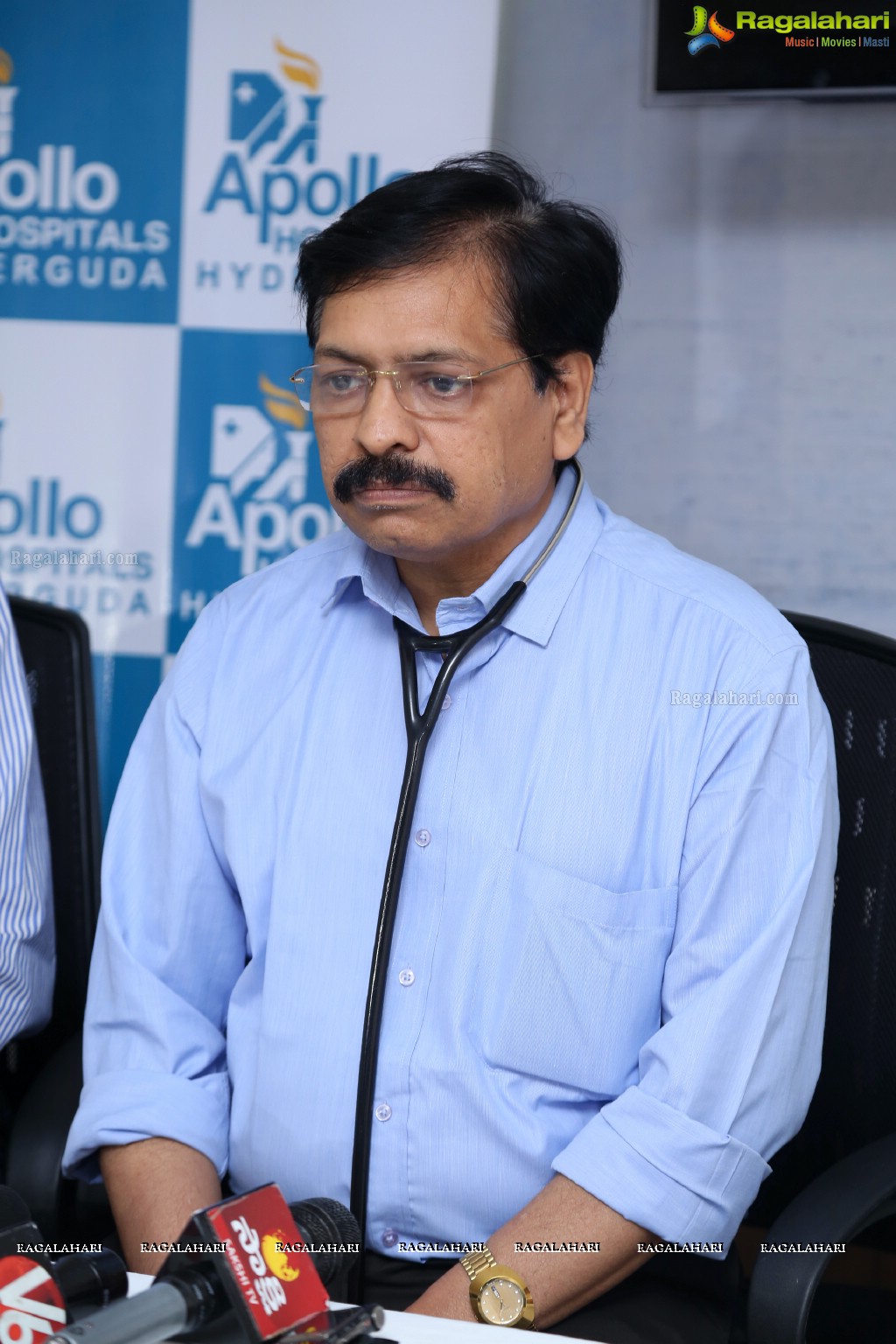 Apollo Hospitals Hyderguda Cardiologists Press Meet