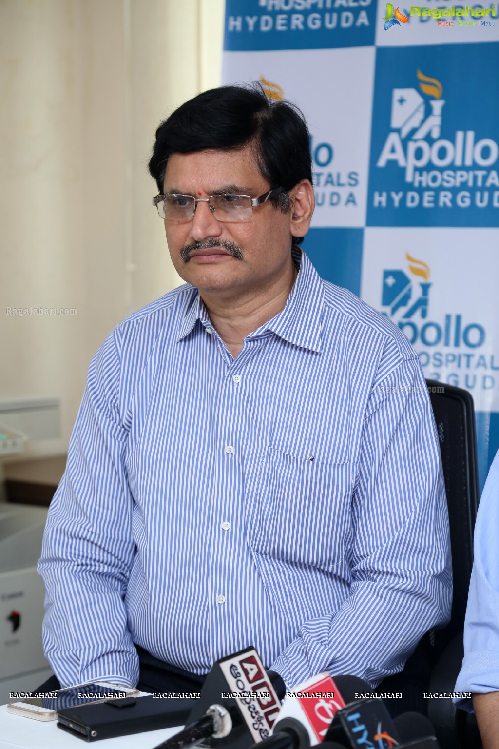 Apollo Hospitals Hyderguda Cardiologists Press Meet