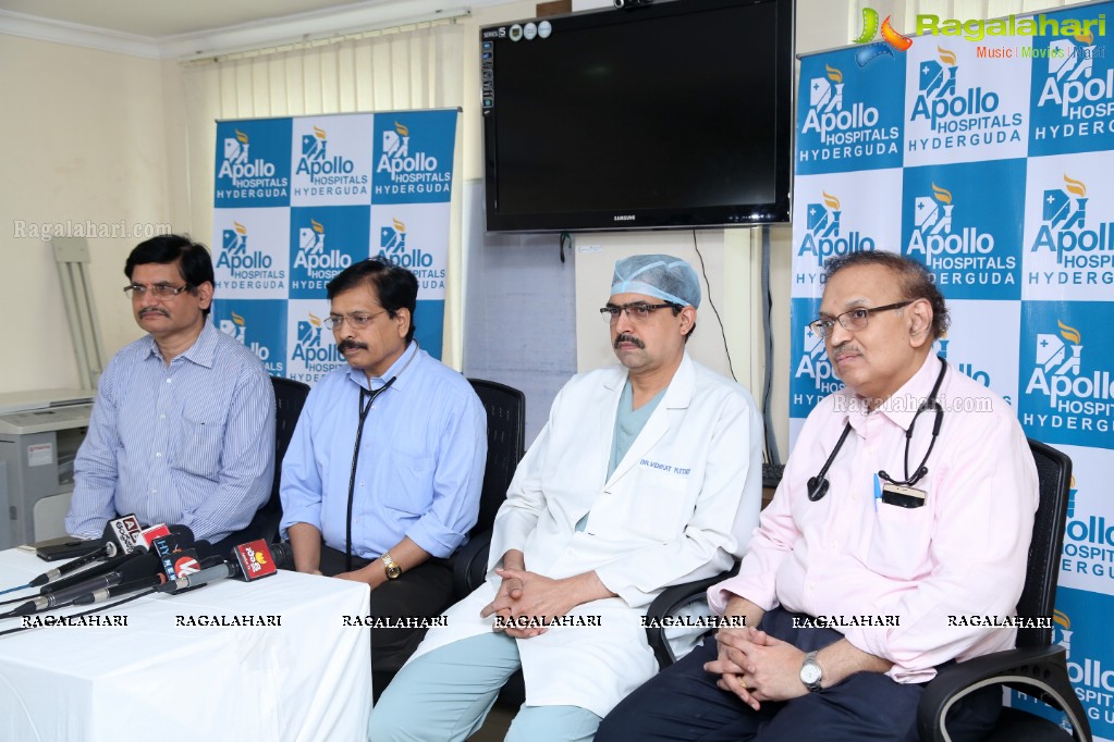 Apollo Hospitals Hyderguda Cardiologists Press Meet