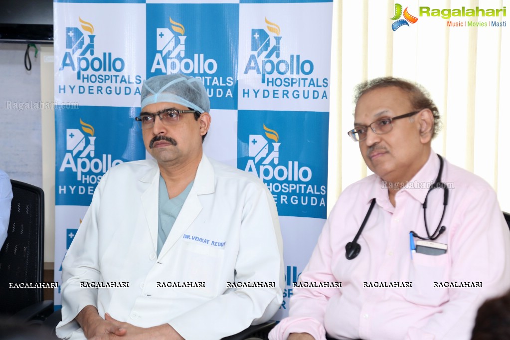 Apollo Hospitals Hyderguda Cardiologists Press Meet