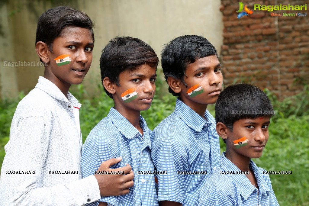 Independence Day Celebrations at Audiah Govt High School by New Steps Foundation (NSF)