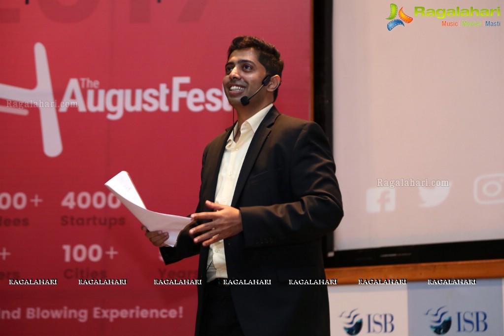 Inauguration of 5th Edition of The August Fest 2017 at ISB, Gachibowli