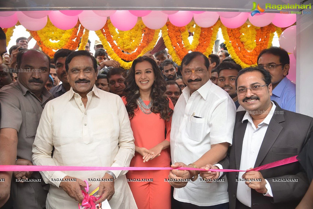 K.E. Krishna Murthy, Catherine Tresa inagurates B New Mobile Store in Kurnool