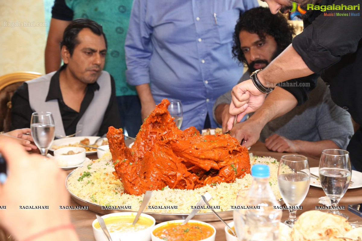 Babumoshai Bandookbaaz Cast launches The Ultimate Buffet at The Almas Palace, Hyderabad